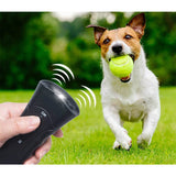 Ultrasonic Clicker Dog Trainer and Barking Control Device-Handheld and Portable