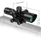 professional Red & Green Illuminated Scope