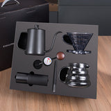 laser lettering customized Manual Stainless Steel Coffee Grinder Set