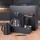 laser lettering customized Manual Stainless Steel Coffee Grinder Set