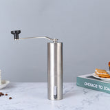 laser lettering customized Manual Stainless Steel Coffee Grinder Set