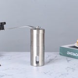 laser lettering customized Manual Stainless Steel Coffee Grinder Set